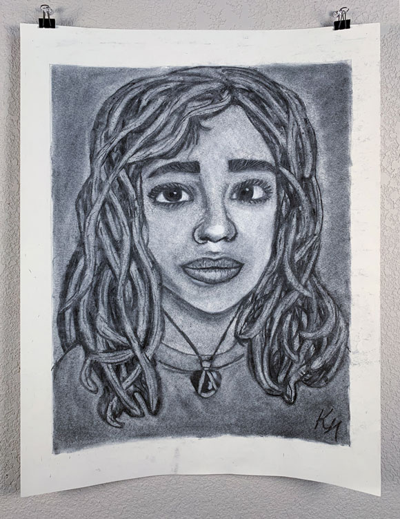 Drawing Self Portrait